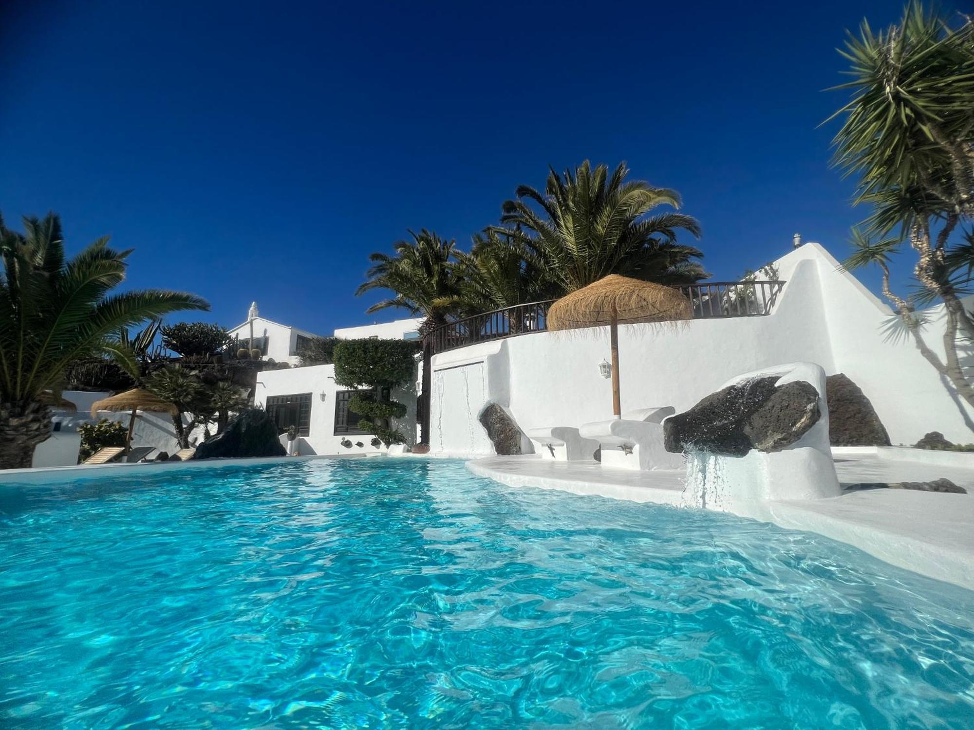 Las Pergolas Villa Rural Тиас Номер фото