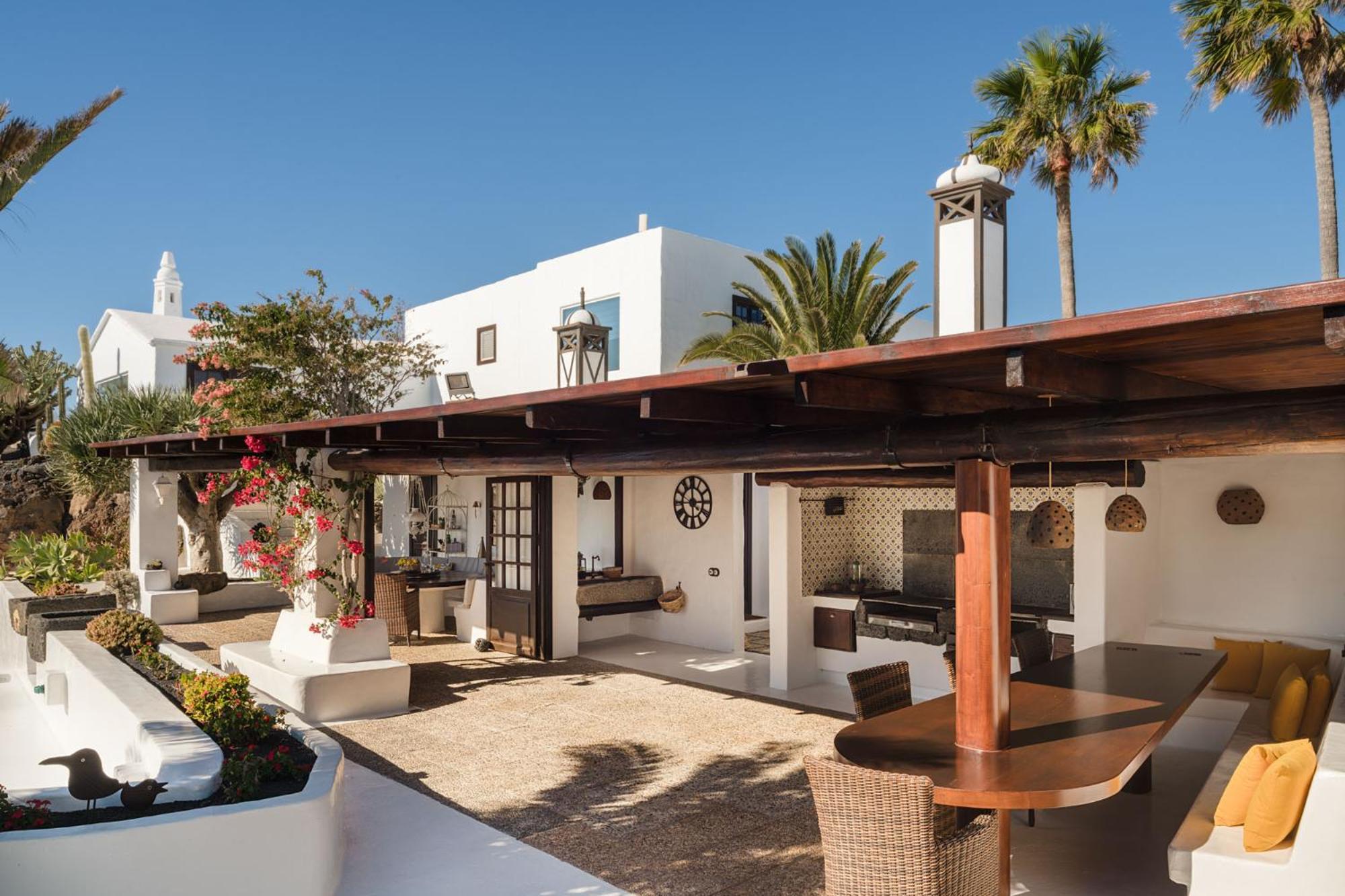 Las Pergolas Villa Rural Тиас Номер фото