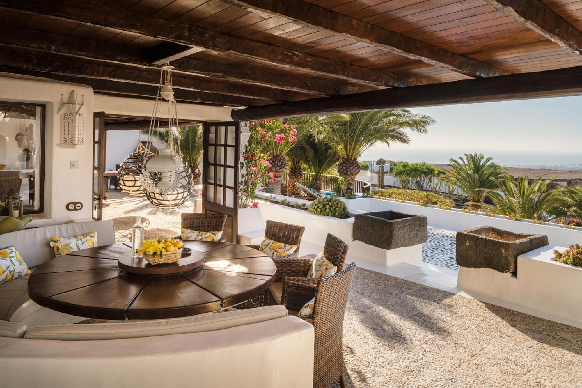 Las Pergolas Villa Rural Тиас Номер фото