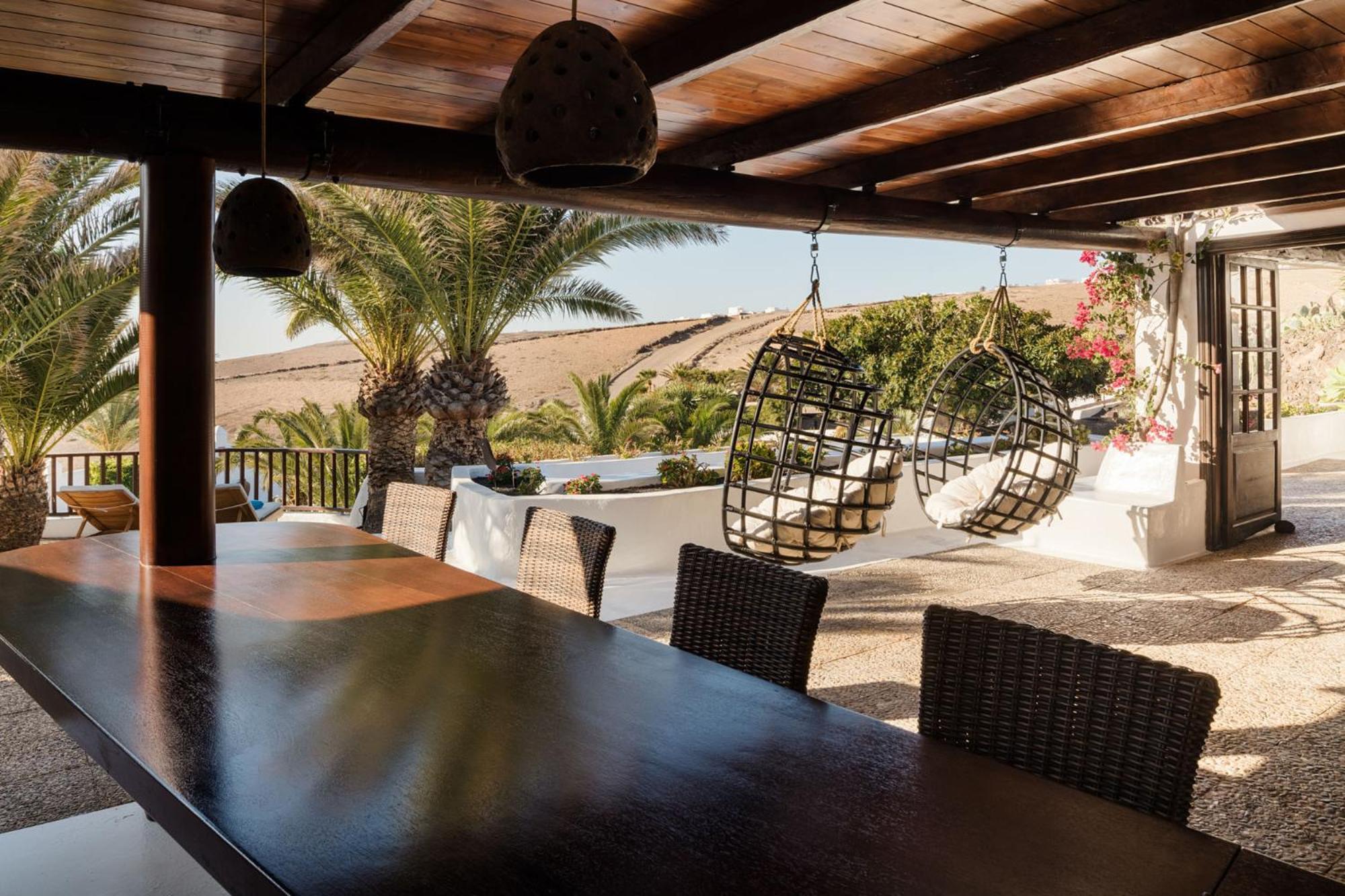 Las Pergolas Villa Rural Тиас Номер фото
