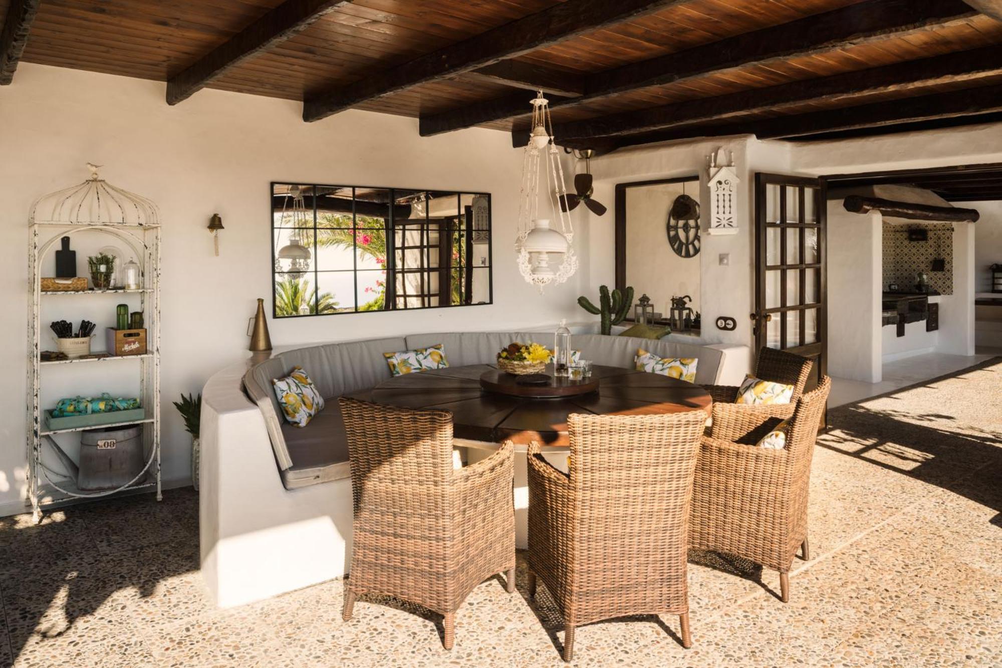 Las Pergolas Villa Rural Тиас Номер фото