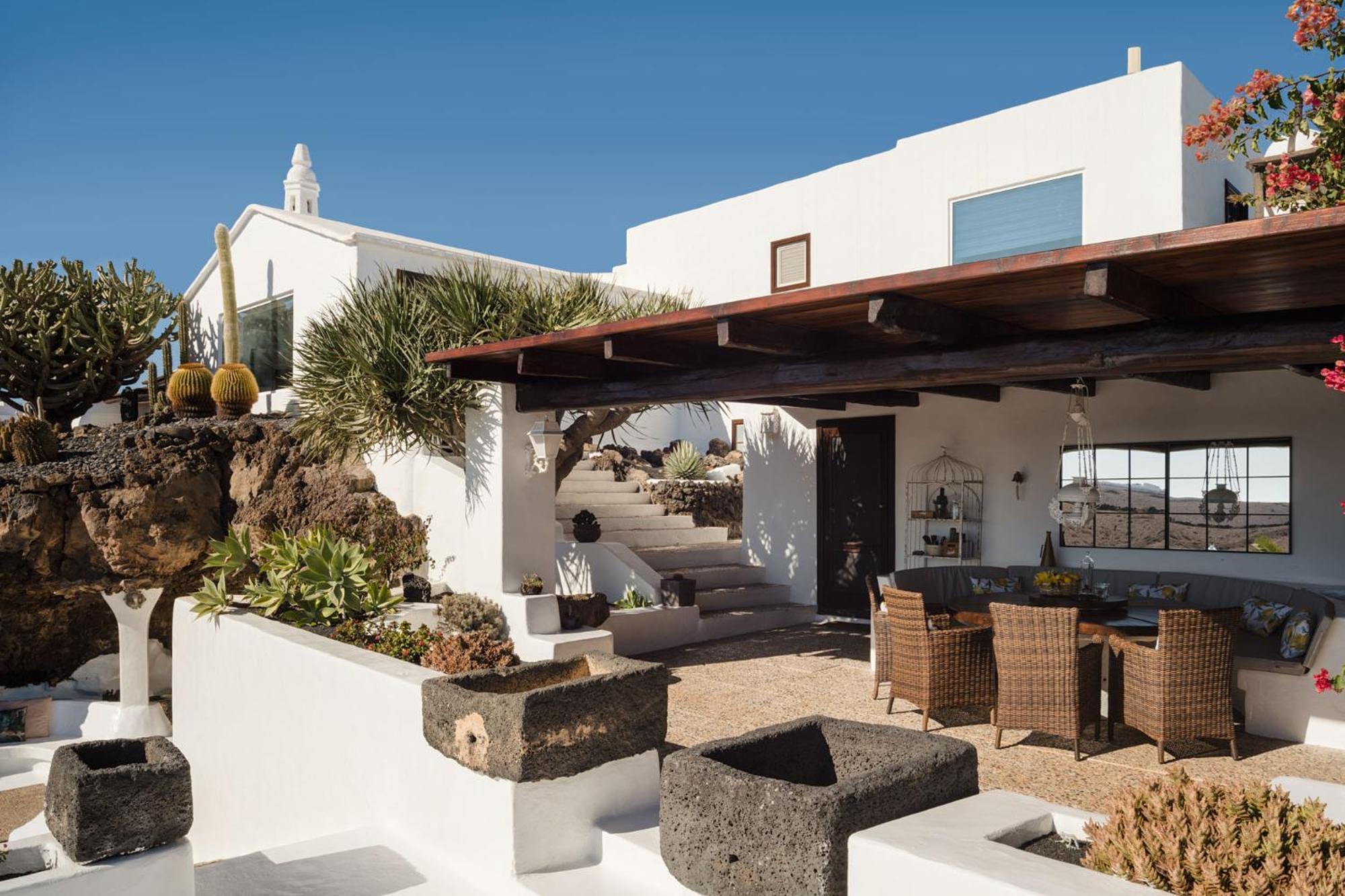 Las Pergolas Villa Rural Тиас Номер фото